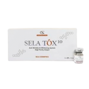 SELATOX10 sérum anti-rides à l'Acetyl Hexapeptide-8 pour lisser les rides d'expression et améliorer la fermeté de la peau.