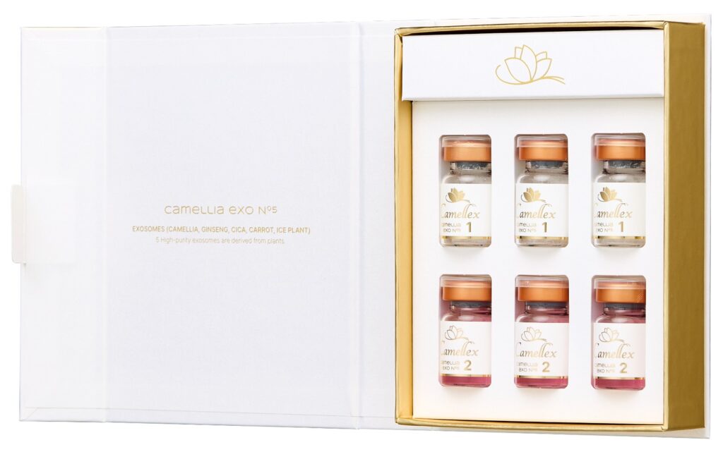 Camellex Exosomes No5 booster peau éclat hydratation