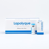 Flacon Lapolyque 200 mg PDLLA et acide hyaluronique pour biostimulation cutanée
