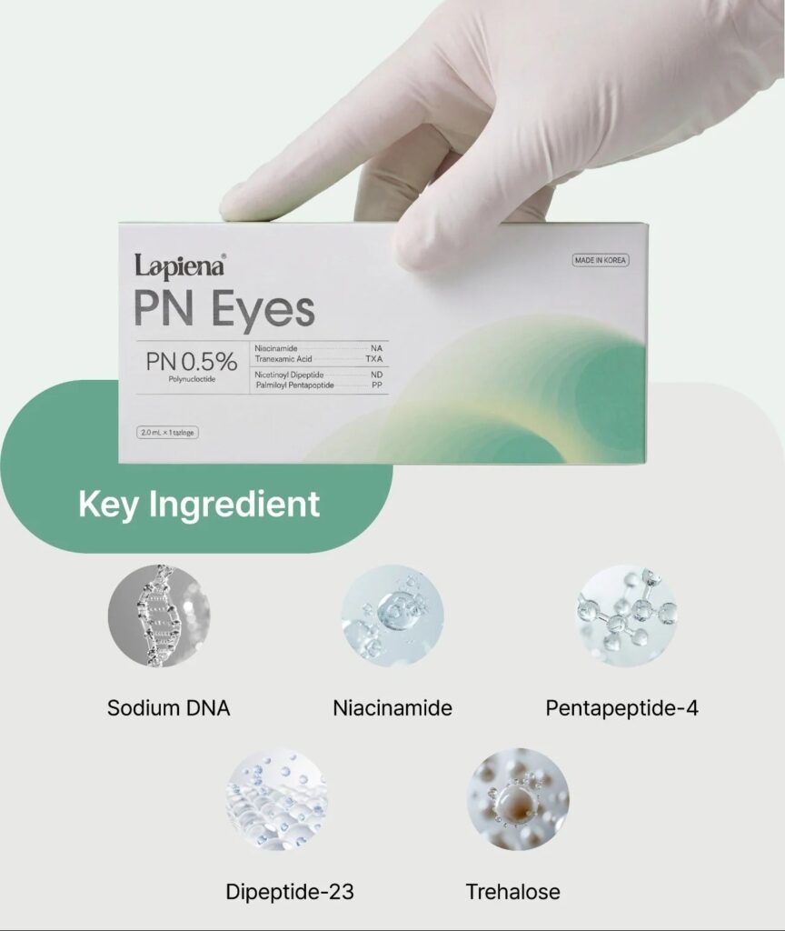 Lapiena PN Eyes Booster polynucléotides soin contour des yeux